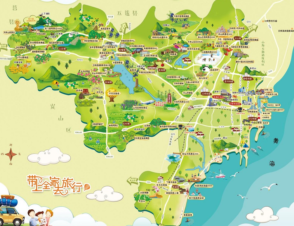 郑州景区使用手绘地图给景区能带来什么好处？